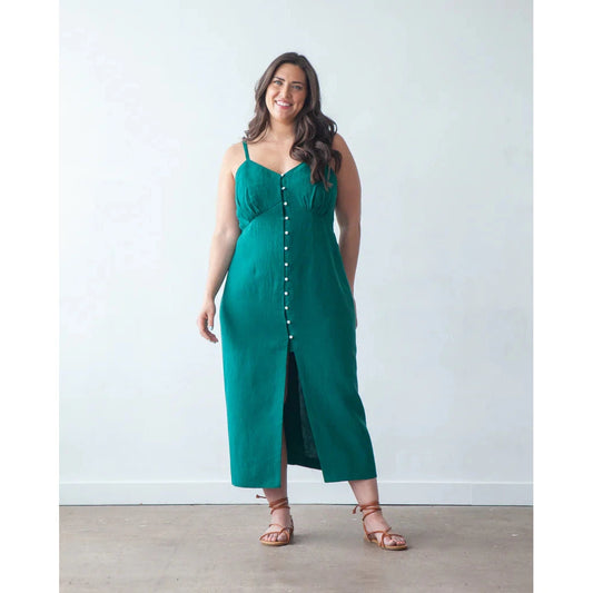 True Bias Lora Dress Sizes 14-32 Paper Pattern-Pattern-Spool of Thread