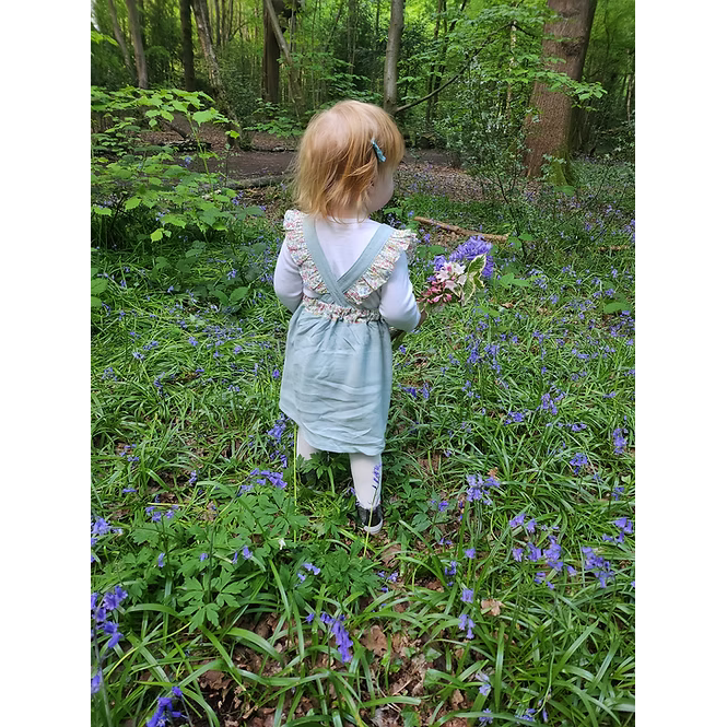 Two Stitches Cleo Pinafore Dress Paper Pattern-Pattern-Spool of Thread