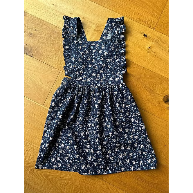 Two Stitches Cleo Pinafore Dress Paper Pattern-Pattern-Spool of Thread