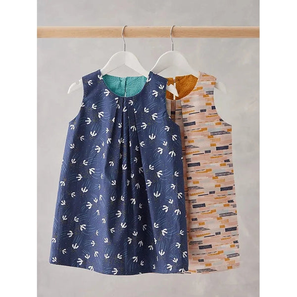 Two Stitches Frida Dress & Swing Top Paper Pattern-Pattern-Spool of Thread