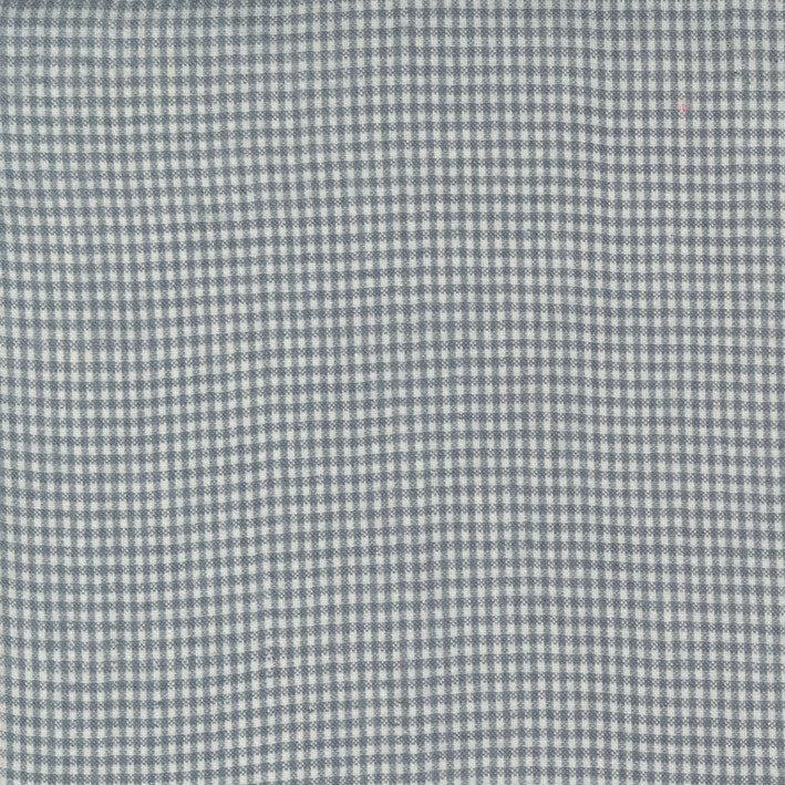 Urban Gatherings Brushed Cotton Yarn Dye Gingham Fog ½ yd-Fabric-Spool of Thread