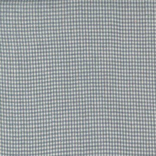 Urban Gatherings Brushed Cotton Yarn Dye Gingham Fog ½ yd-Fabric-Spool of Thread