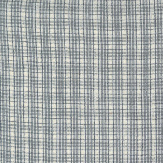 Urban Gatherings Brushed Cotton Yarn Dye Plaid Fog ½ yd-Fabric-Spool of Thread