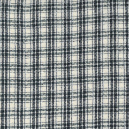 Urban Gatherings Brushed Cotton Yarn Dye Small Plaid Cloud ½ yd-Fabric-Spool of Thread