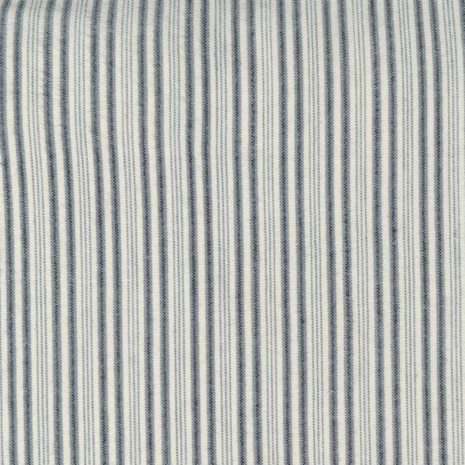 Urban Gatherings Brushed Cotton Yarn Dye Stripe Fog ½ yd-Fabric-Spool of Thread