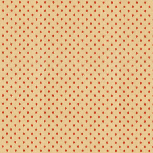 Garden Variety Yarn Dyed Cotton Droplets Butterscotch ½ yd