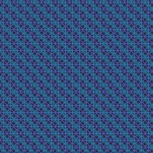 Wandering Eye Cinder Block Cool ½ yd-Fabric-Spool of Thread