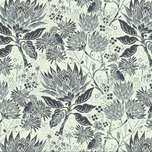 Wandering Eye Gathering Neutral ½ yd-Fabric-Spool of Thread