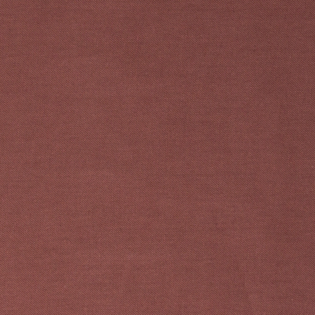 Wells Washed Linen Organic Cotton Twill Cranberry ½ yd-Fabric-Spool of Thread
