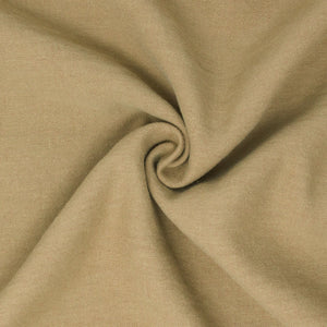 Wells Washed Linen Organic Cotton Twill Oatmeal ½ yd-Fabric-Spool of Thread