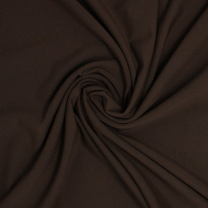 Williams Nylon Knit Chocolate ½ yd