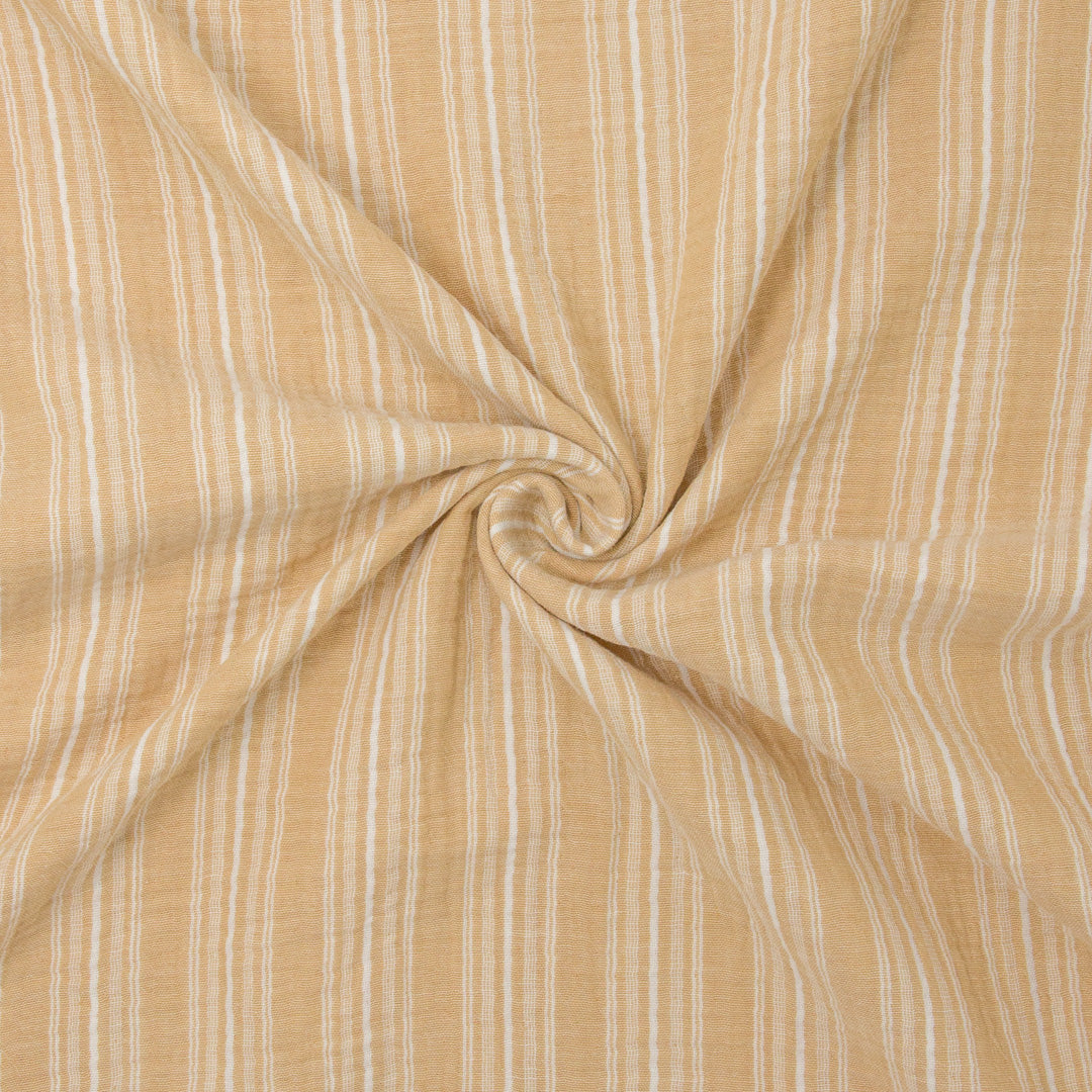 Wren Yarn Dyed Organic Double Gauze Honeycomb ½ yd-Fabric-Spool of Thread