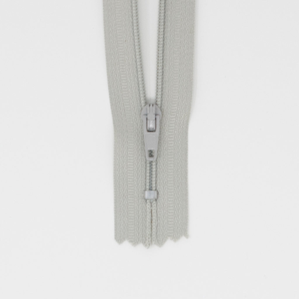 Zipper Dress 14", 35cm Medium Grey-Notion-Spool of Thread