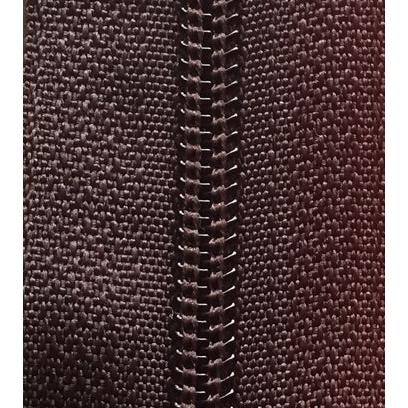 Zipper Dress 7", 18cm Dark Brown-Notion-Spool of Thread