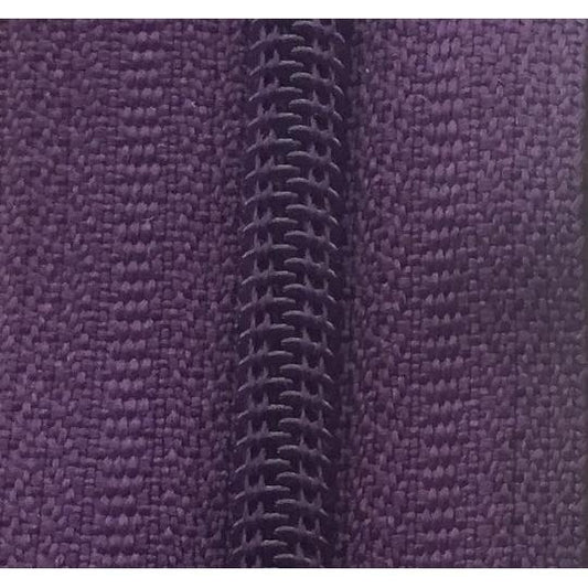 Zipper Dress 7", 18cm Plum-Notion-Spool of Thread