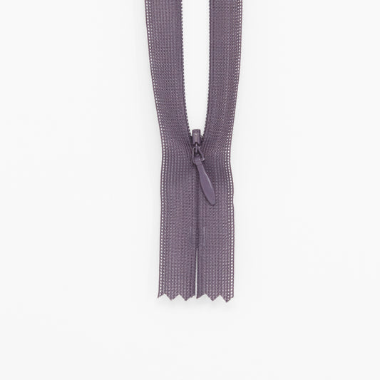 Zipper Invisible 22", 55cm Plum
