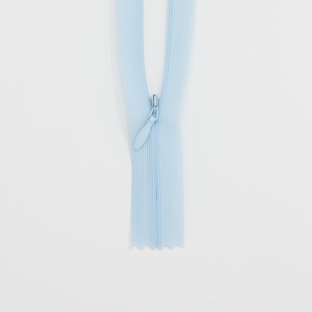 Zipper Invisible 8", 20cm Baby Blue