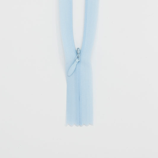 Zipper Invisible 8", 20cm Baby Blue