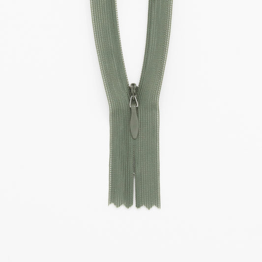 Zipper Invisible 8", 20cm Green Palmetto