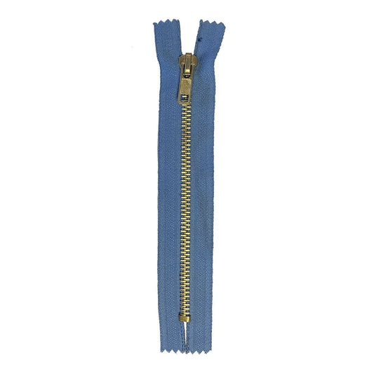 Zipper Jean 7”, 18cm Indigo-Notion-Spool of Thread