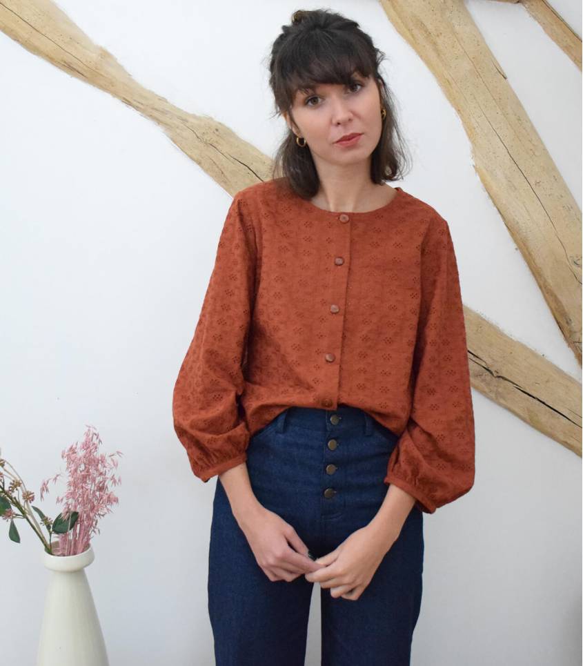 Cousette Lorette Blouse Paper Pattern