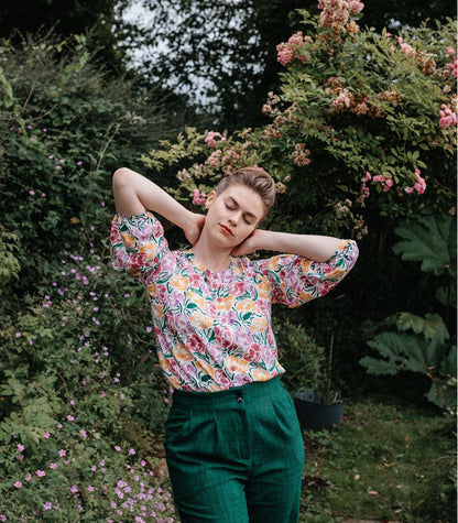 Cousette Lorette Blouse Paper Pattern