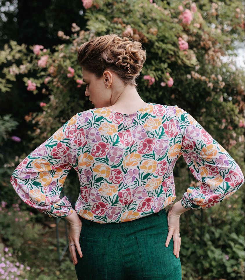 Cousette Lorette Blouse Paper Pattern