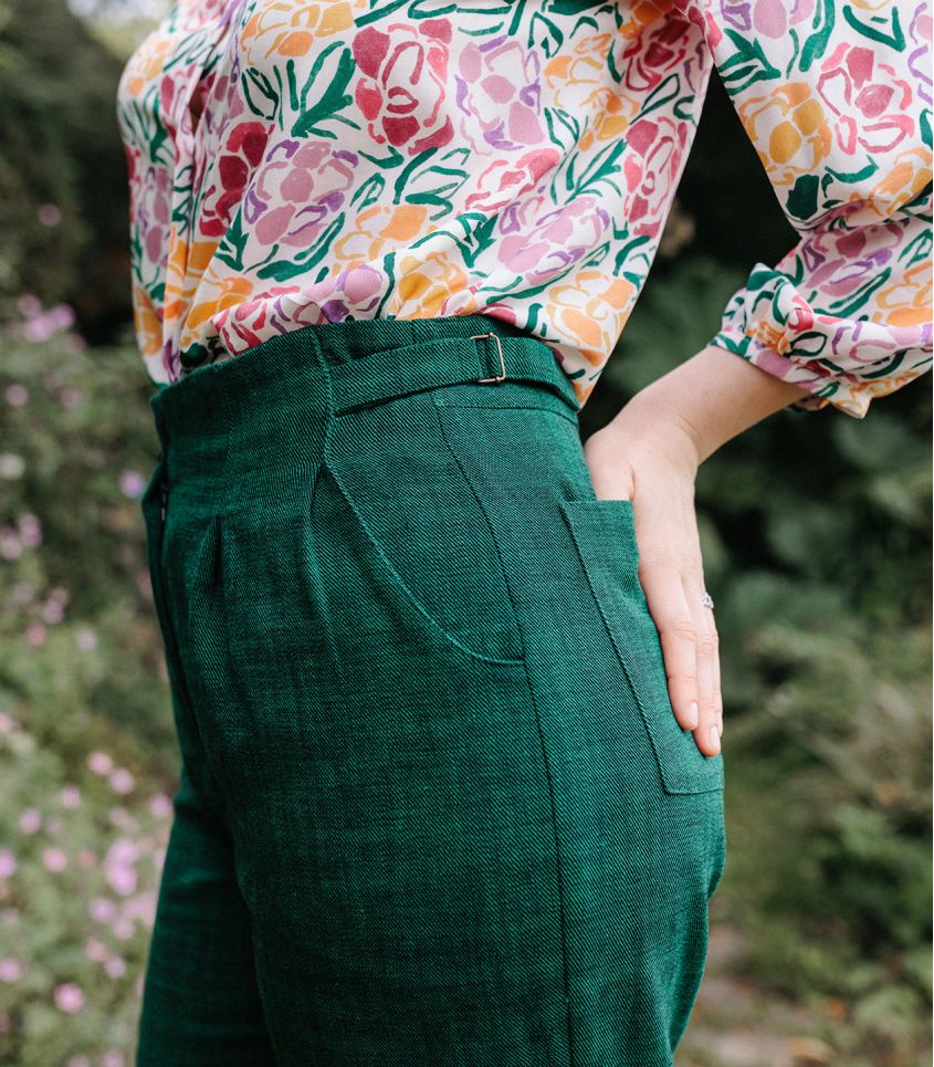 Cousette Magnette Pants Paper Pattern