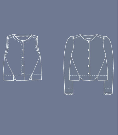 Cousette Miette Top Paper Pattern