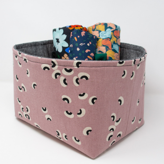 162 - Fabric Bucket - Tuesday, February 24th, 6:30pm - 9:30pm-Class-Spool of Thread