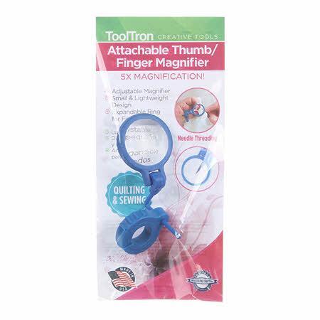 Attachable Thumb/Finger Magnifier