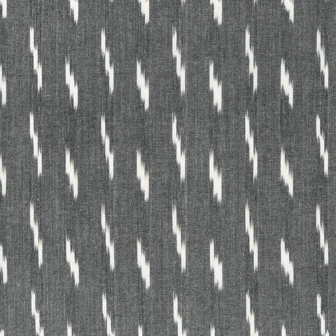 Bali Ikats Lines Black ½ yd-Fabric-Spool of Thread