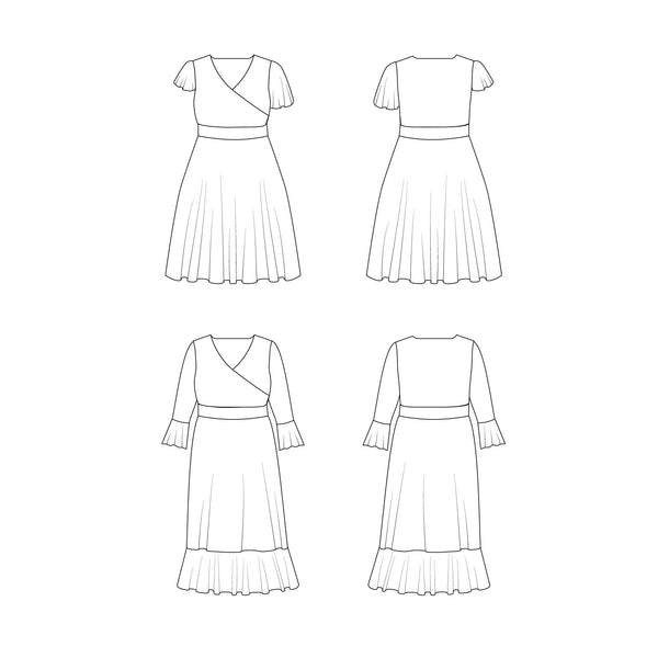 Cashmerette Alcott Dress Paper Pattern-Pattern-Spool of Thread