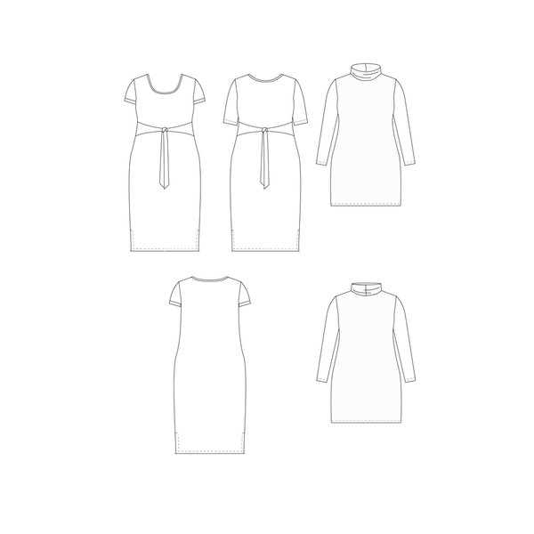 Cashmerette Pembroke Dress and Tunic Paper Pattern-Pattern-Spool of Thread