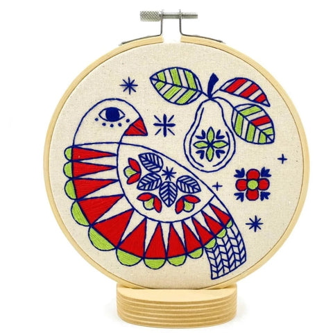 Christmas Partridge Complete Embroidery Kit-Notion-Spool of Thread