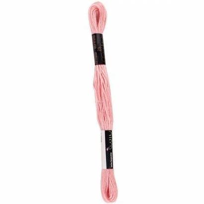 Cosmo Cotton 8m Impatiens Pink-Notion-Spool of Thread