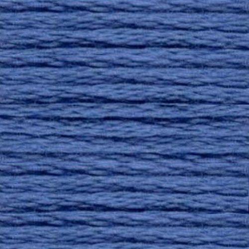 Cosmo Cotton 8m Med Dull Blue-Notion-Spool of Thread