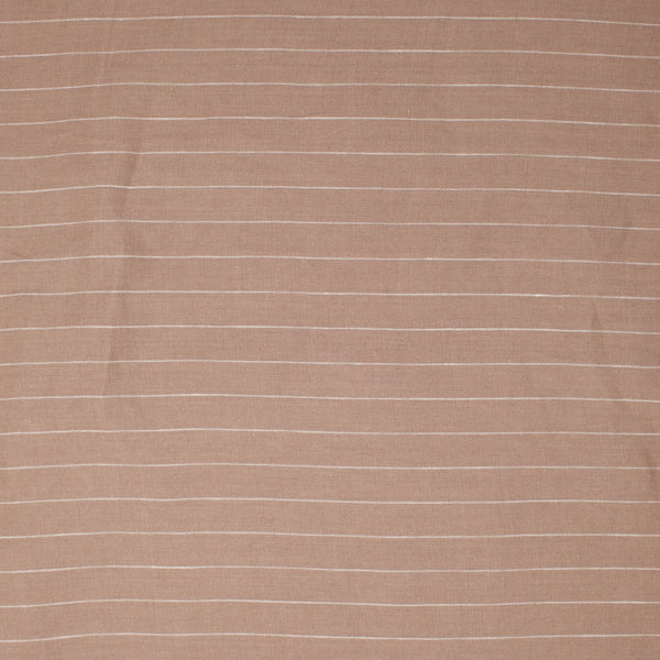 Cove Yarn Dyed Linen Stripe Biscotti ½ yd-Fabric-Spool of Thread