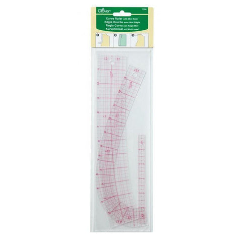 Curve Ruler with Mini Ruler-Notion-Spool of Thread