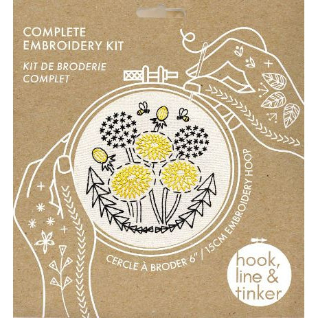 Dandelion Complete Embroidery Kit-Notion-Spool of Thread
