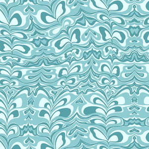 Dreamscape Marbleous Mint ½ yd-Fabric-Spool of Thread