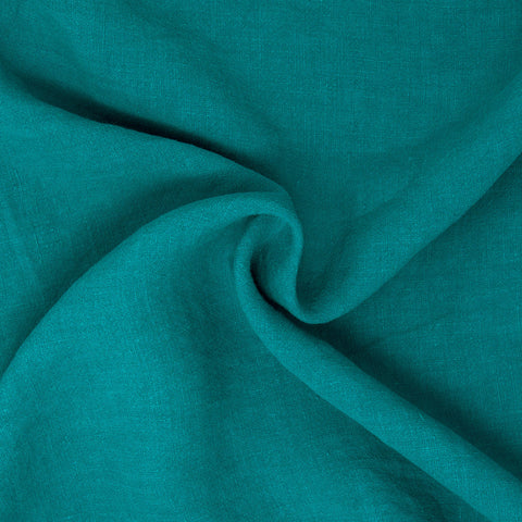 Ellis Washed Linen Laguna ½ yd-Fabric-Spool of Thread