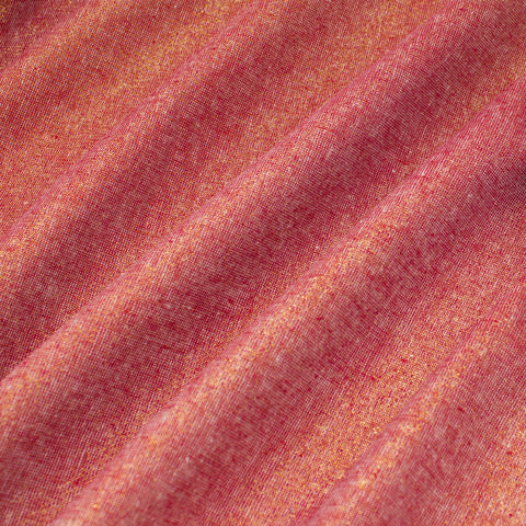 Essex Ruby Yarn Dye with Metallic ½ yd