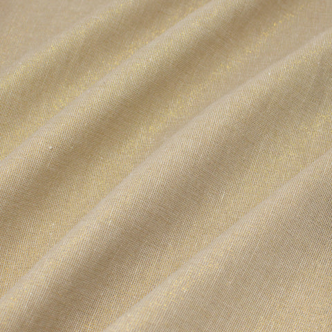 Essex Sand Yarn Dye with Metallic ½ yd