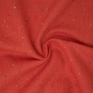 Essex Speckle Yarn Dye Red ½ yd