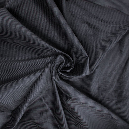 Finn Corduroy 8W Smoke Grey ½ yd-Fabric-Spool of Thread