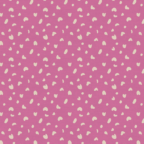 Flower Girl Polka Dot Pink ½ yd-Fabric-Spool of Thread