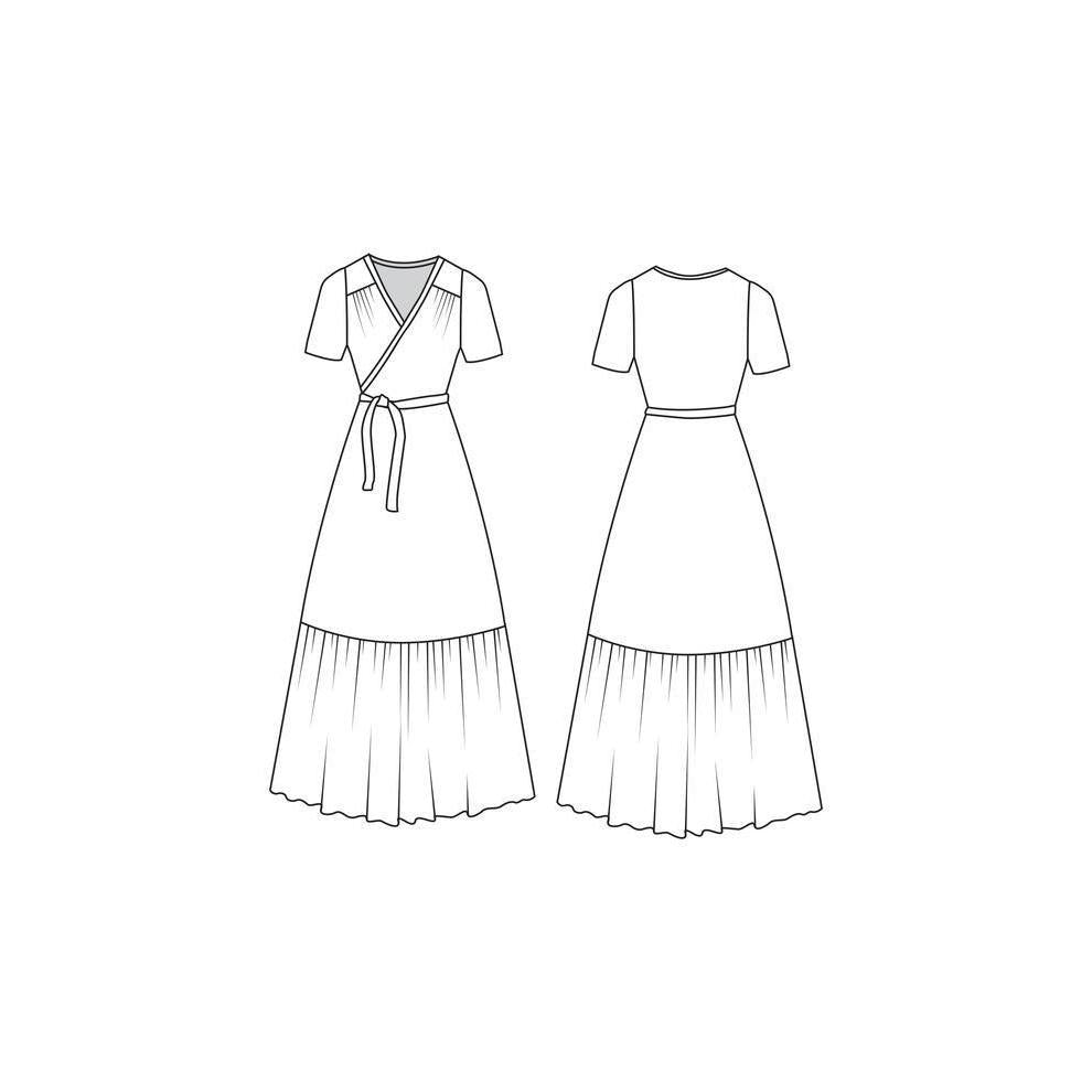 Friday Pattern Co. The Westcliff Dress Paper Pattern-Pattern-Spool of Thread