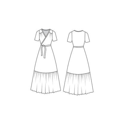 Friday Pattern Co. The Westcliff Dress Paper Pattern-Pattern-Spool of Thread