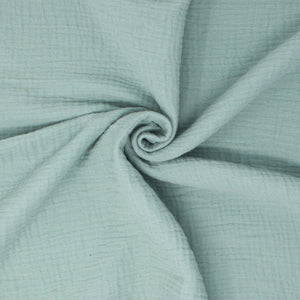Gabriola Organic Double Gauze Sea Glass ½ yd-Fabric-Spool of Thread